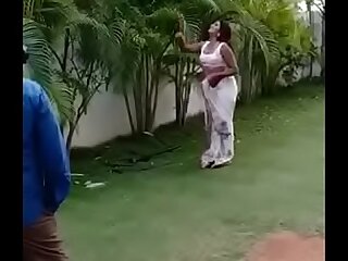 Swathi naidu saree dropping part-2 blunt cag sharp-witted 35